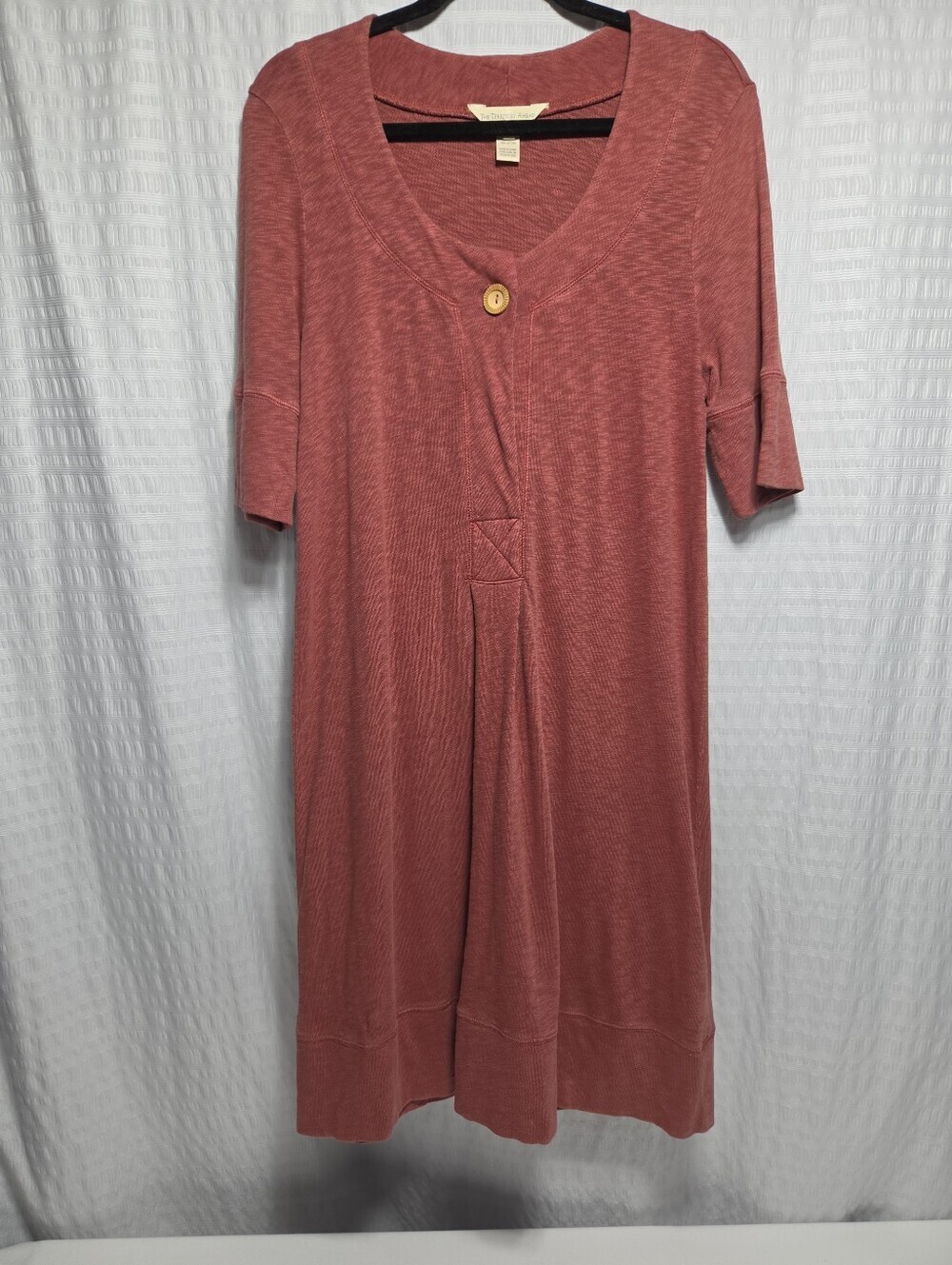 The Territory Ahead Vintage 100% Cotton Knit Shift Dress. NWOT Size L